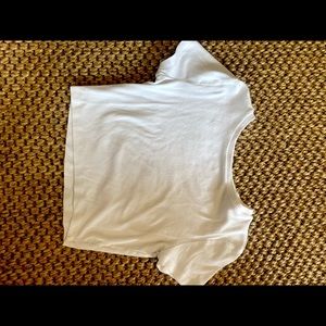 Cute crop tee.